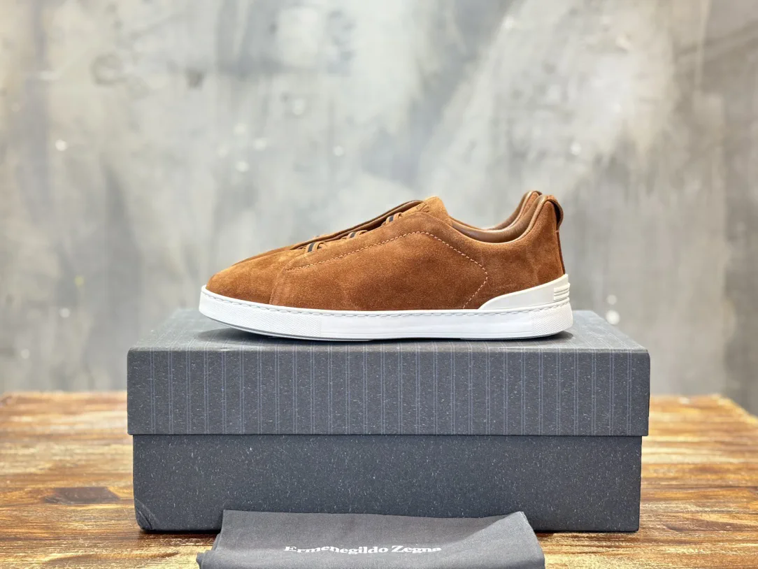 Ermenegildo Zegna Triple Stitch Men's Casual Shoes image 1