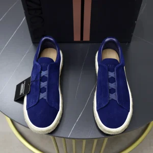 Men's Suede Slip-On Casual Shoes image 1