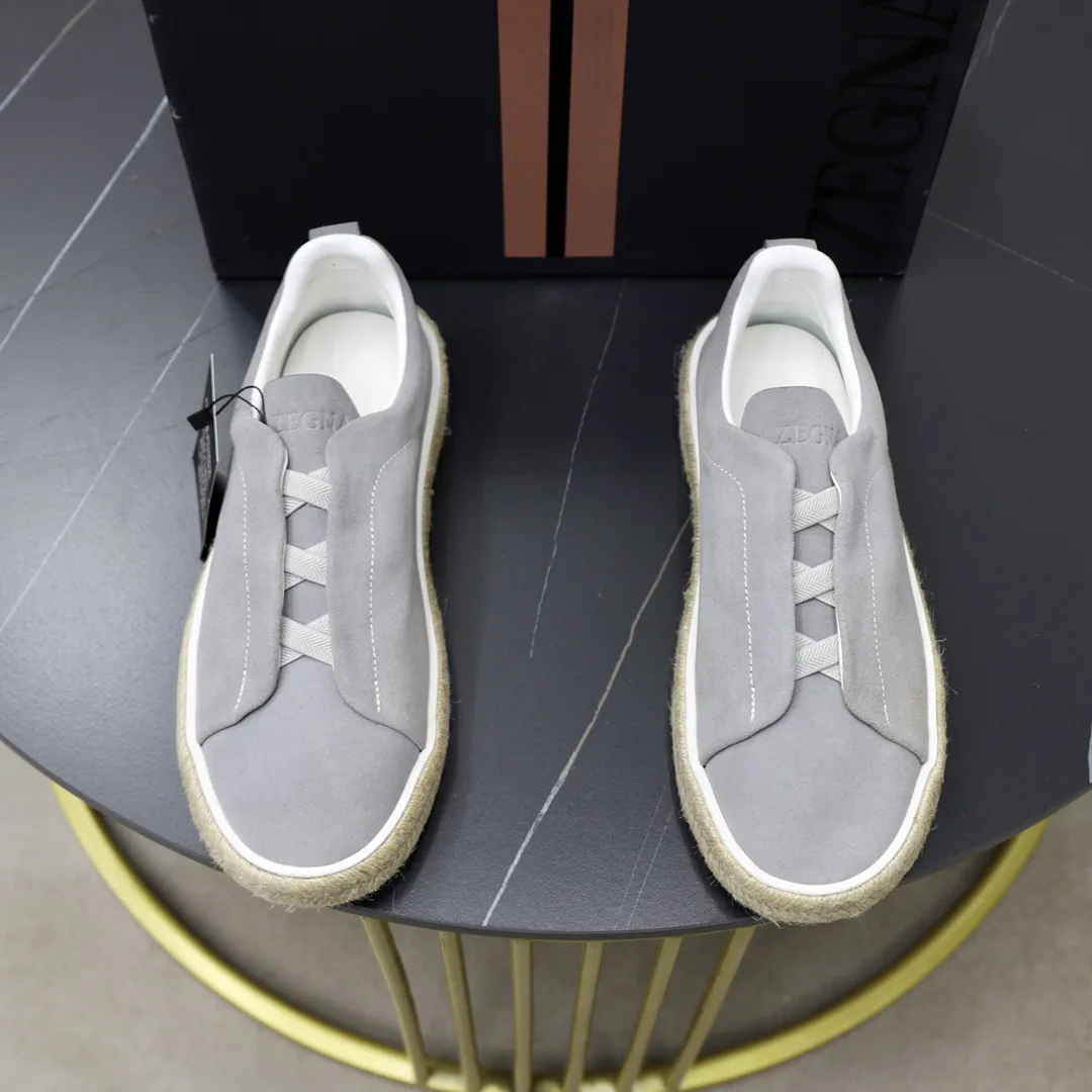 Men's Suede Slip-On Casual Shoes image 1