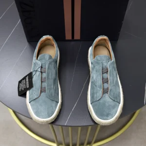 Men's Suede Low-Top Casual Shoes image 1