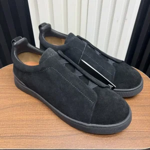 Ermenegildo Zegna SECONDSKIN Triple Stitch Low Top Casual Shoes image 1
