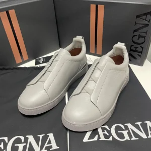 Ermenegildo Zegna COUTURE Triple Stitch Limited Edition Slip-On Shoes image 1