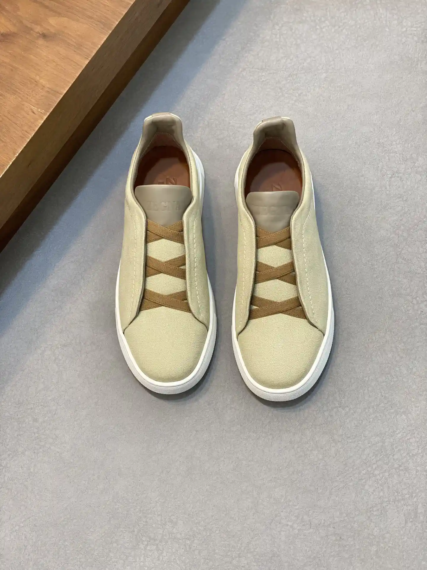 Triple Stitch Casual Slip-On Shoes image 1