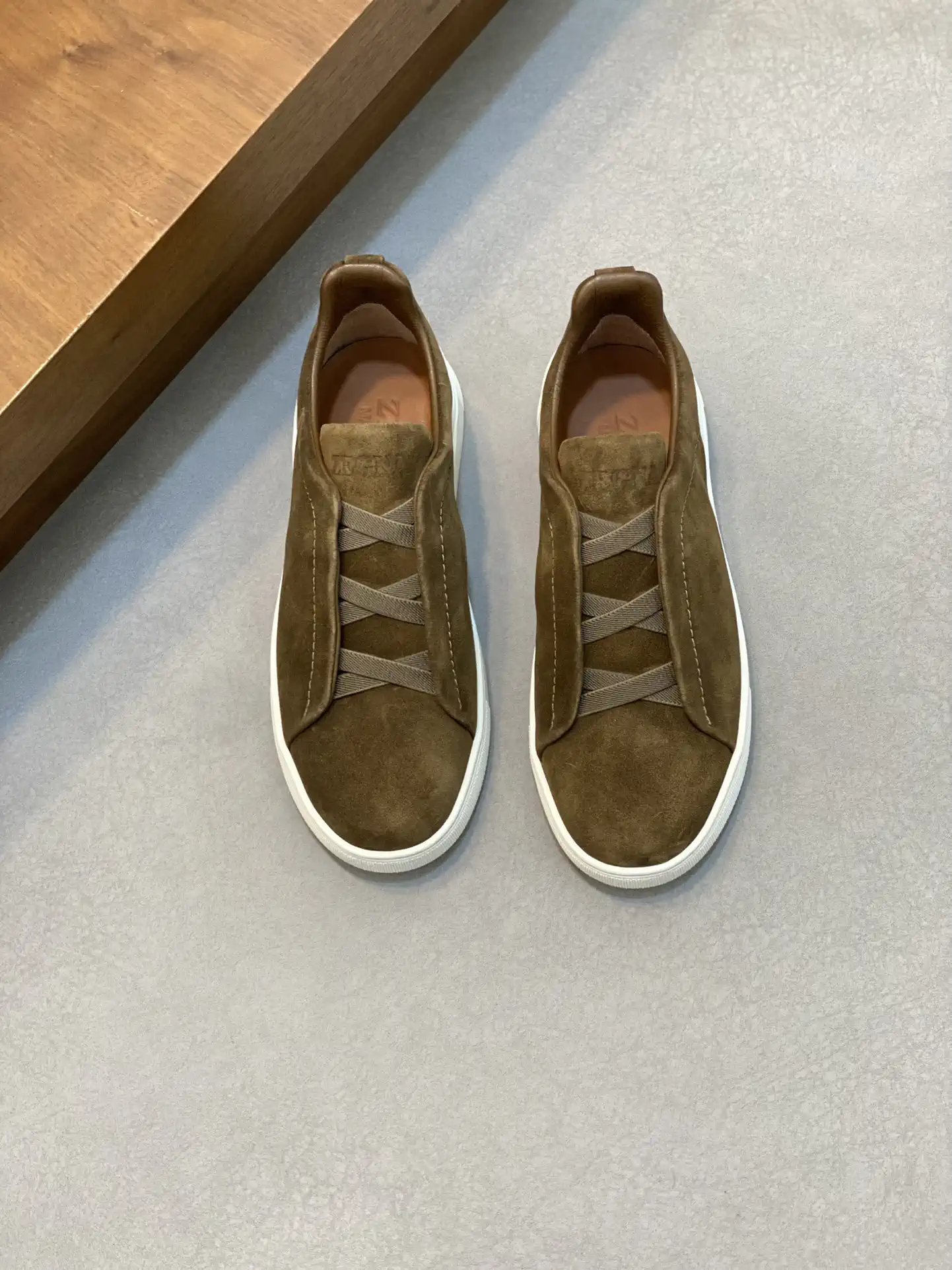 Triple Stitch Casual Slip-On Shoes image 1