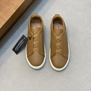 Ermenegildo Zegna TIZIANO Low-Top Leather Sneakers image 1