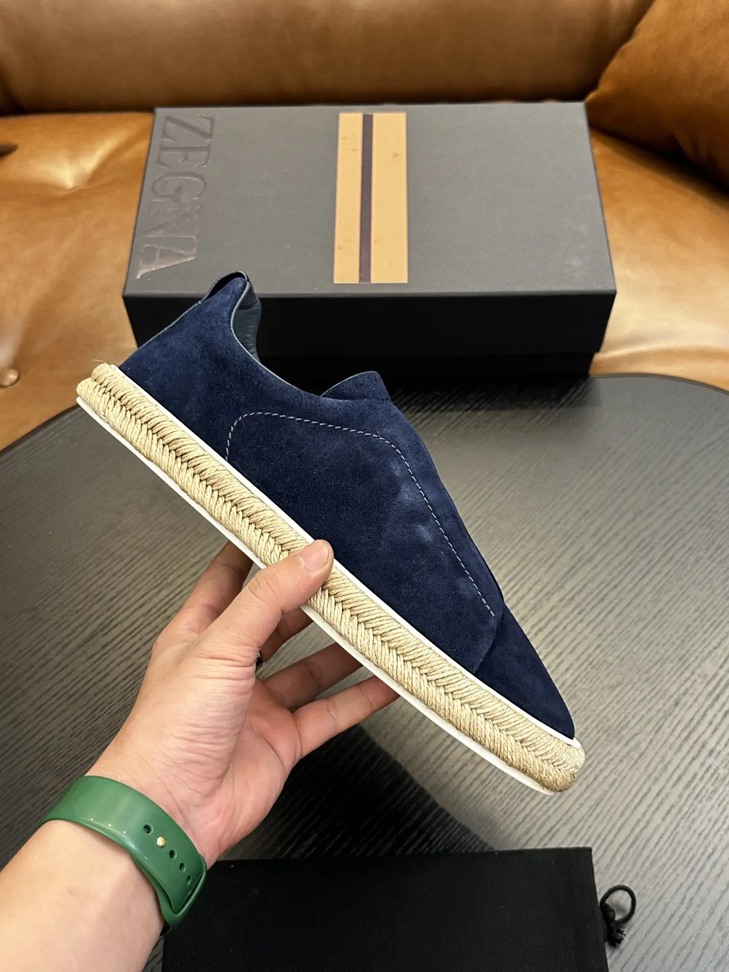 Triple Stitch Low Top Casual Shoes image 1