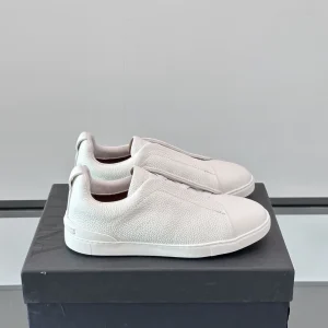 Ermenegildo Zegna Triple Stitch Low Top Casual Sneakers image 1