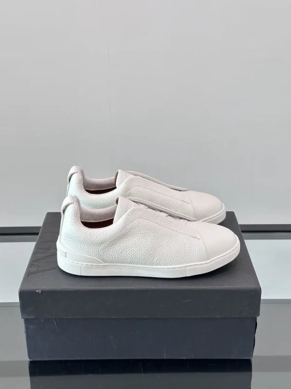 Ermenegildo Zegna Triple Stitch Low Top Casual Sneakers image 1