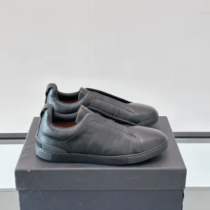 Ermenegildo Zegna Triple Stitch Low Top Casual Sneakers image 1