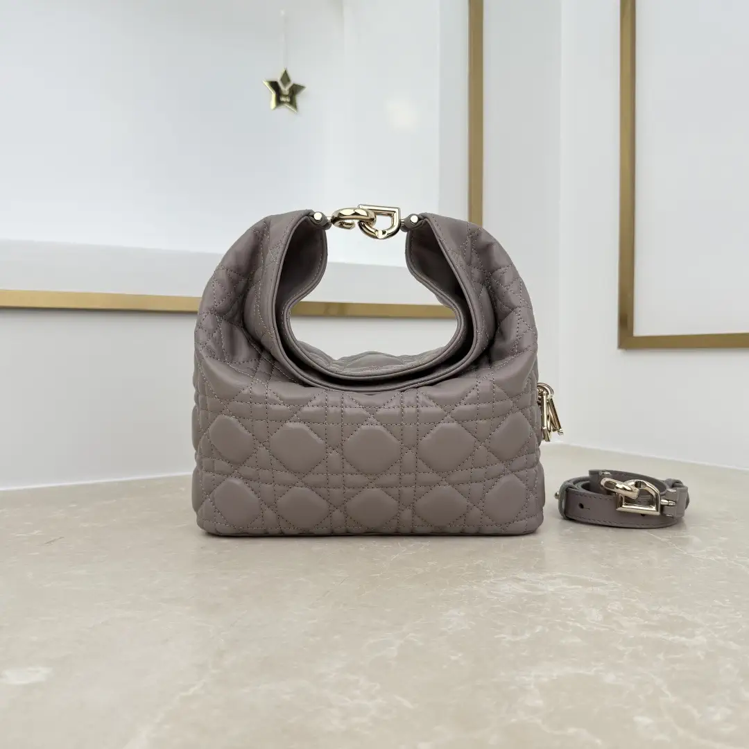 Dior Quilted Toujours Hobo Bag image 1