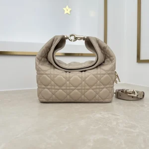 Dior Beige Quilted Toujours Hobo Bag image 1