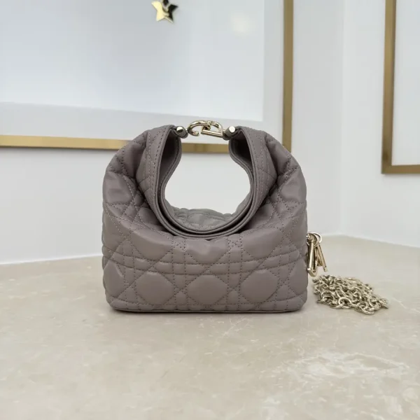 Dior Quilted Mini Hobo Bag image 1