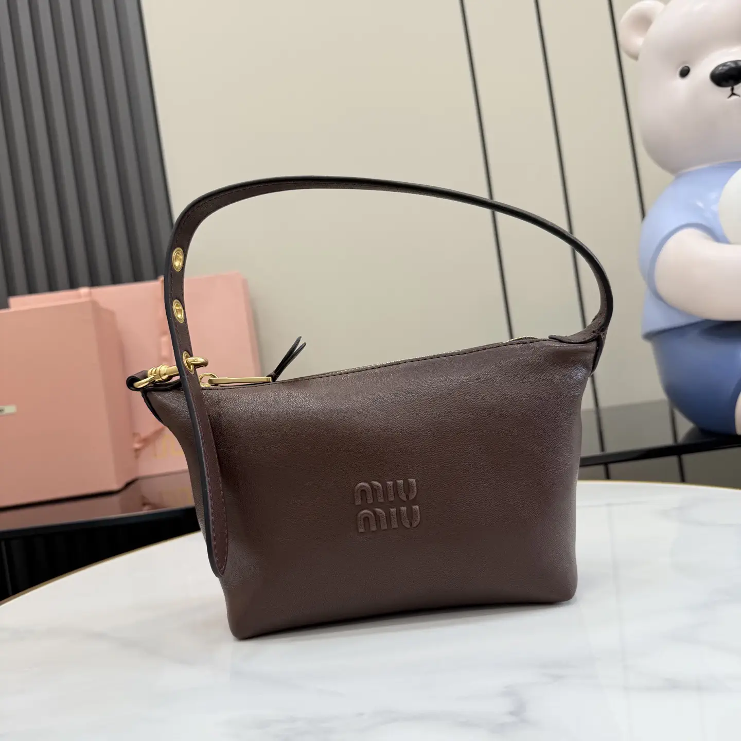 Miu Miu Brown Shoulder Bag image 1