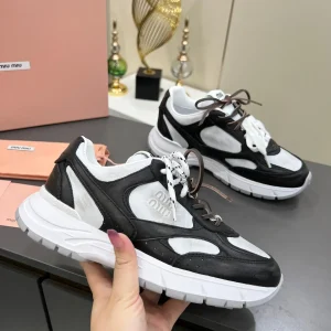 Miu Miu Women's Chunky Platform Sneakers image 1