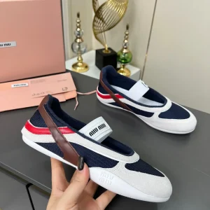 Women's 2025 Spring Summer Fashion Week Runway Velcro Strap Casual Shoes image 1