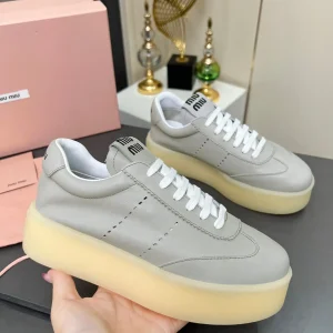 Miu Miu Women's Casual Platform Sneakers image 1