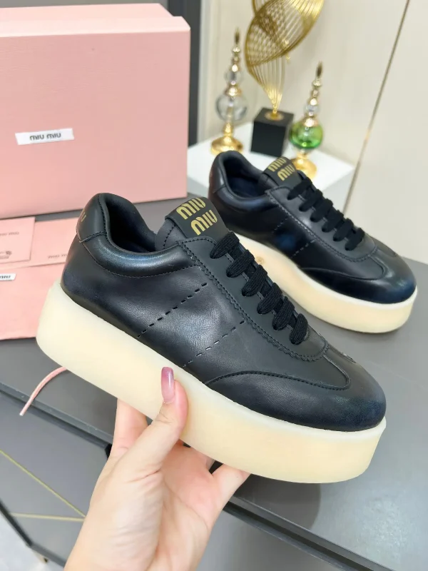 Miu Miu Women's Platform Casual Sneakers image 1