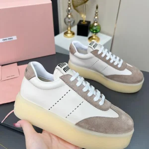 Miu Miu Women's Casual Platform Sneakers image 1