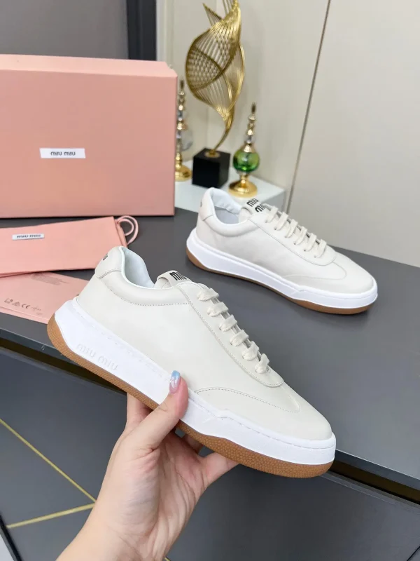 Miu Miu Women's Casual Low-Top Sneakers image 1
