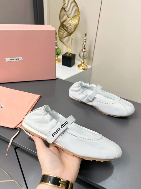 Miu Miu Velcro Strap Mary Jane Ballet Flats image 1