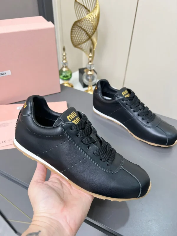 Women's Vintage Distressed Casual Sneakers image 1