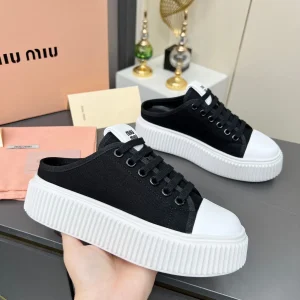 Women's Platform Mule Sneakers image 1