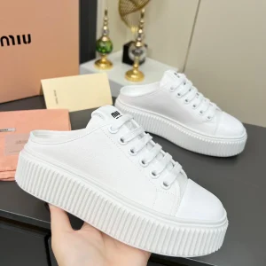 Women's Platform Mule Sneakers image 1