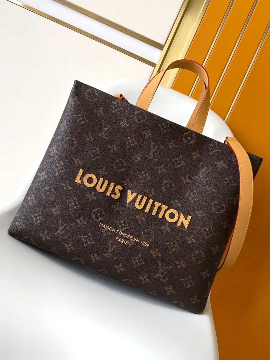 Louis Vuitton Monogram Tote Bag image 1