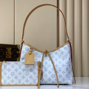 Louis Vuitton Carryall Monogram Canvas Shoulder Bag image 1