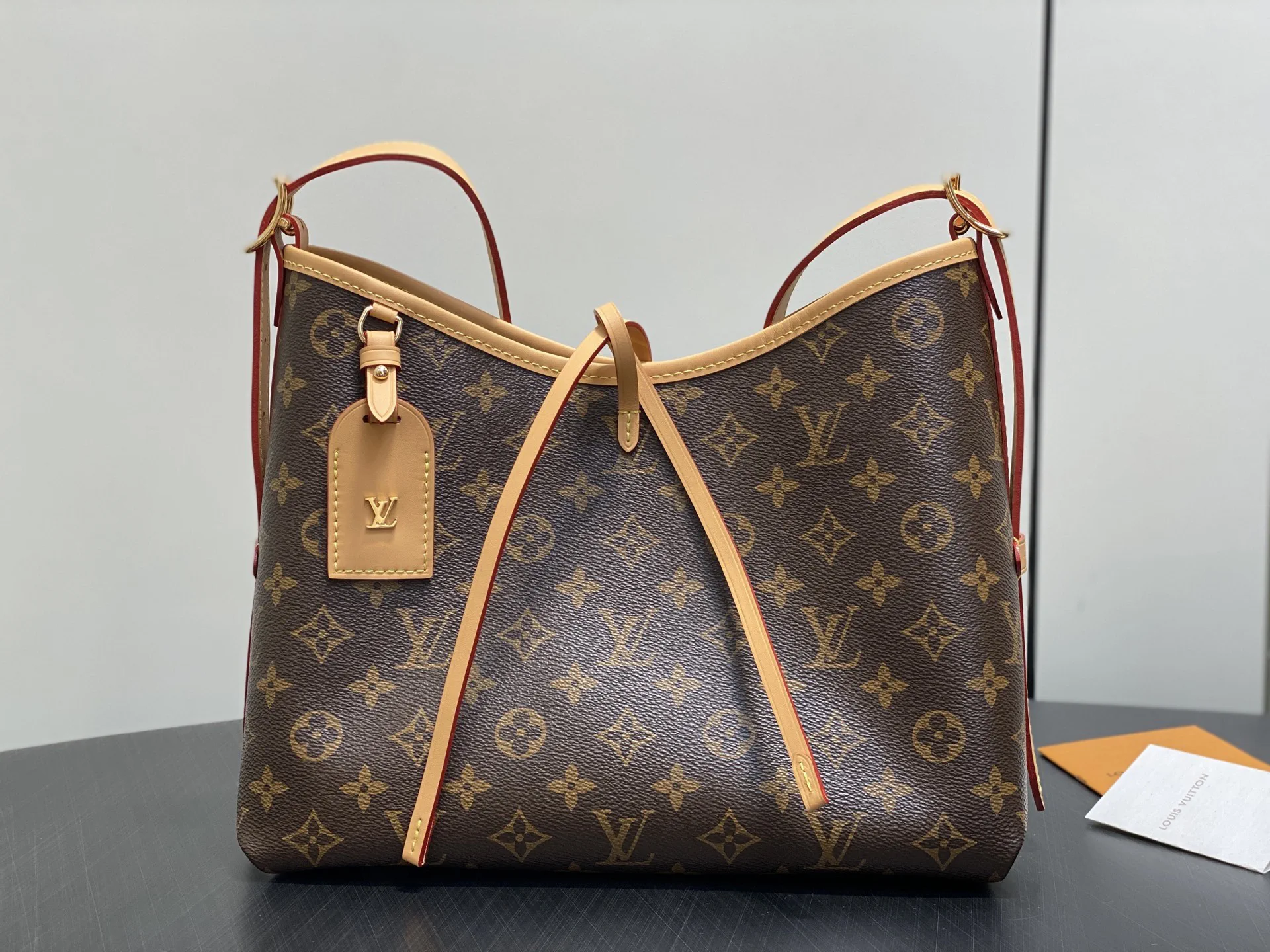Louis Vuitton Monogram Carryall Shoulder Bag image 1