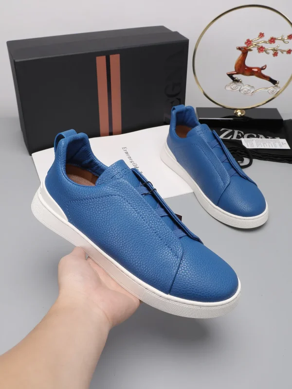 Ermenegildo Zegna Low Top Leather Sneakers image 1