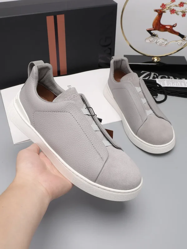 Ermenegildo Zegna Low Top Leather Sneakers image 1