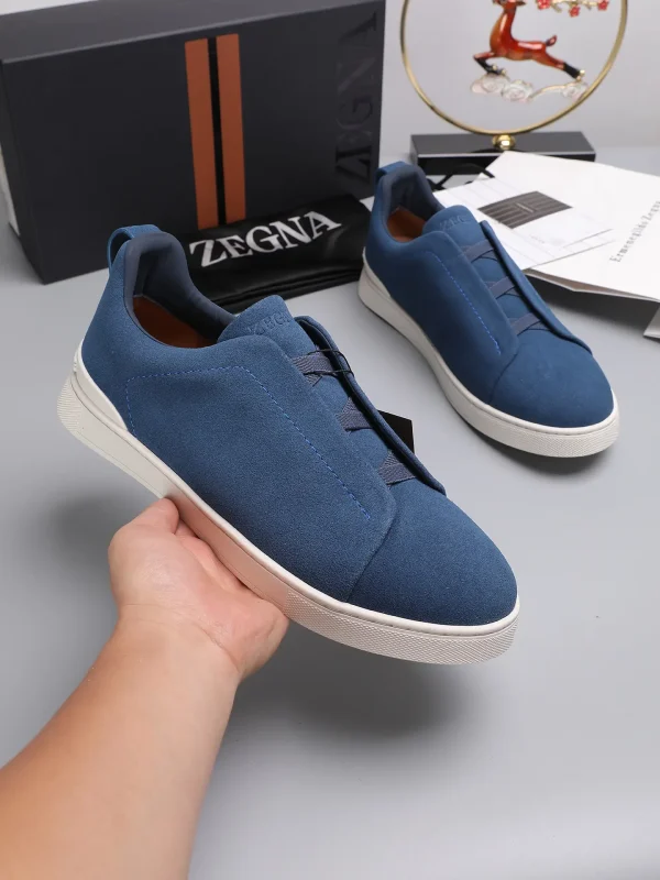 Ermenegildo Zegna Low Top Leather Sneakers image 1