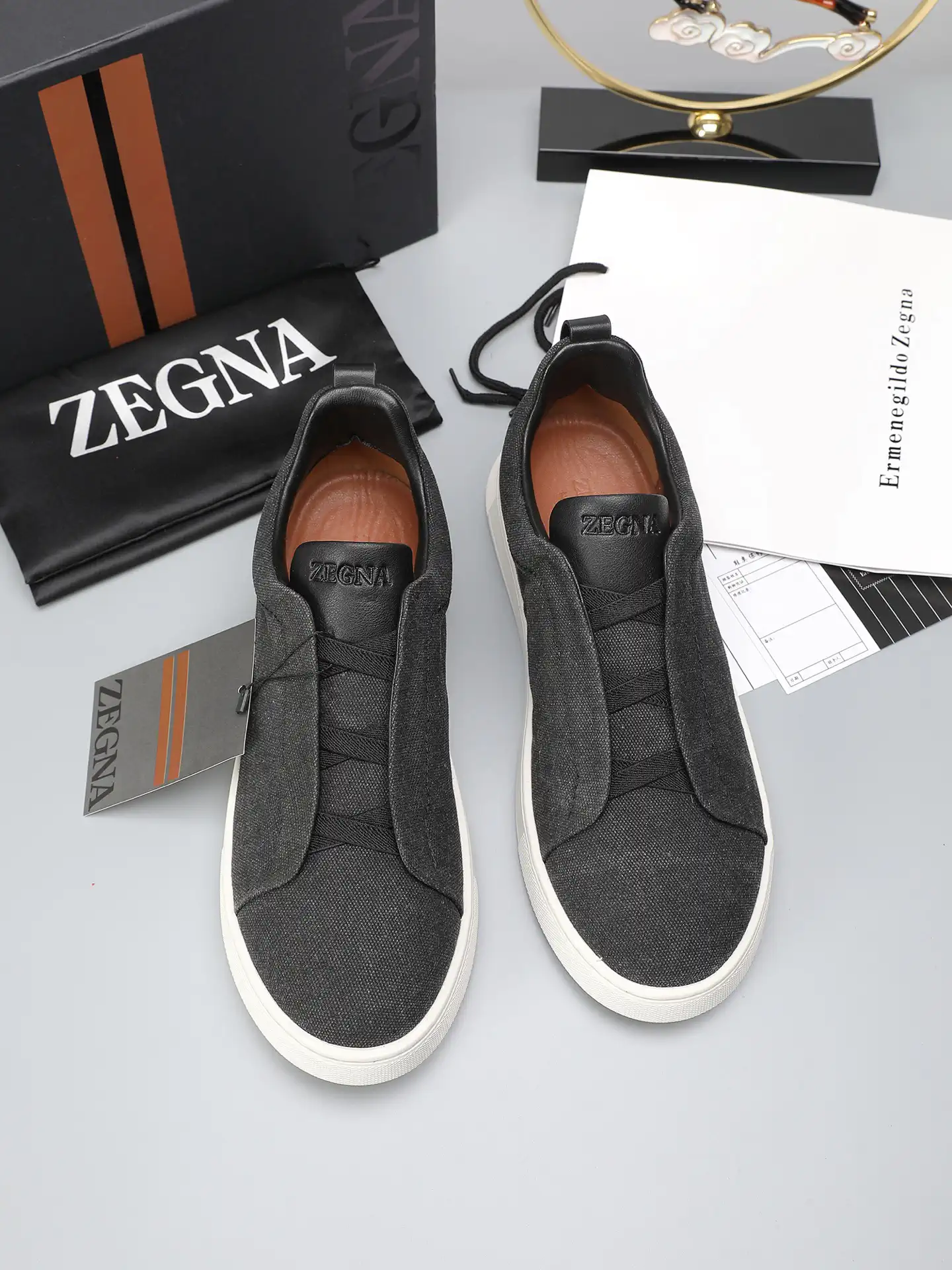 Ermenegildo Zegna Triple Stitch Men's Casual Shoes image 1