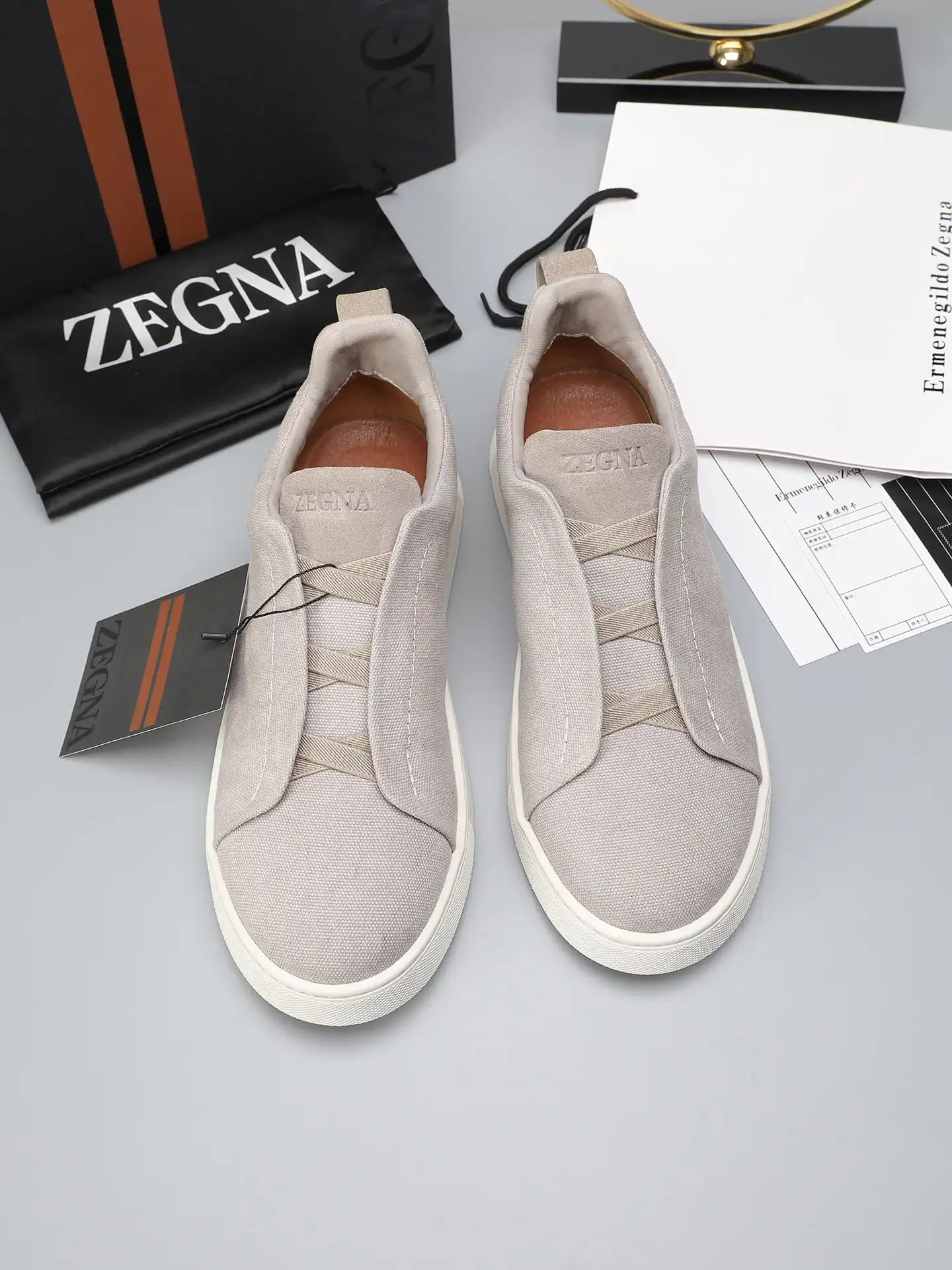 Ermenegildo Zegna Triple Stitch Men's Casual Shoes image 1