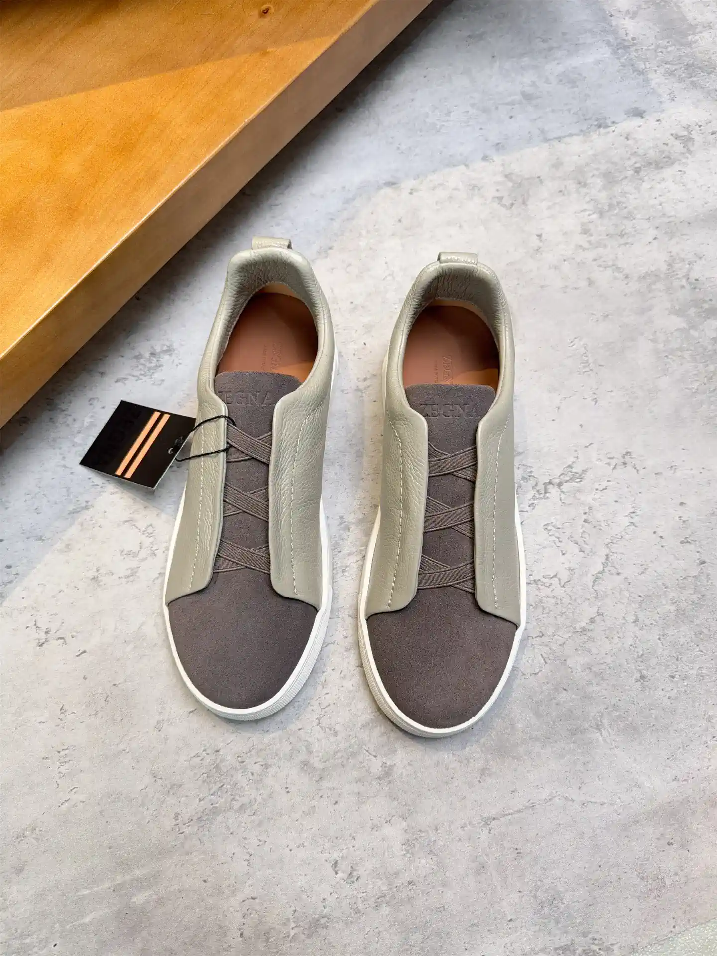 Low Top Casual Slip On Shoes image 1