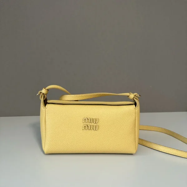Miu Miu Pale Yellow Crossbody Bag image 1