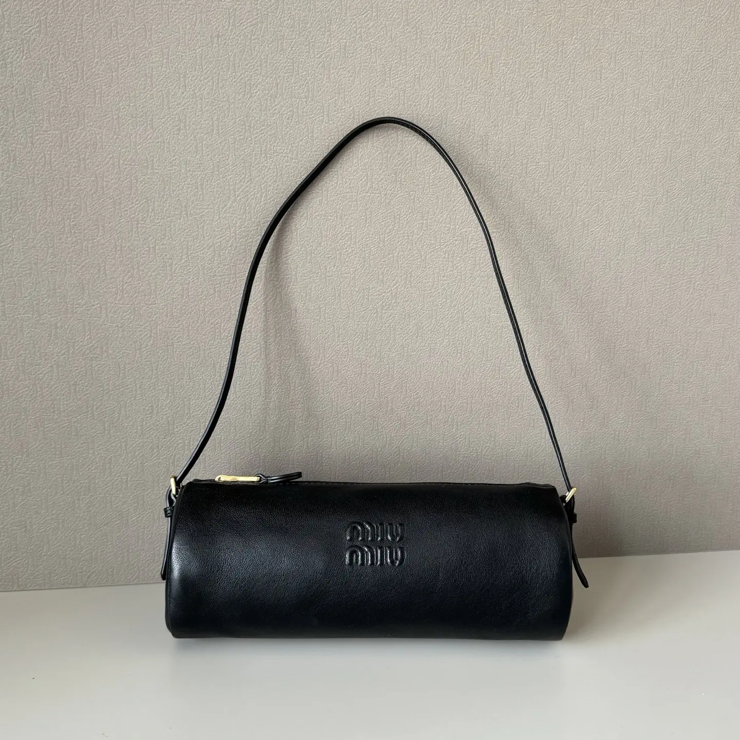 Miu Miu Black Cylindrical Shoulder Bag image 1