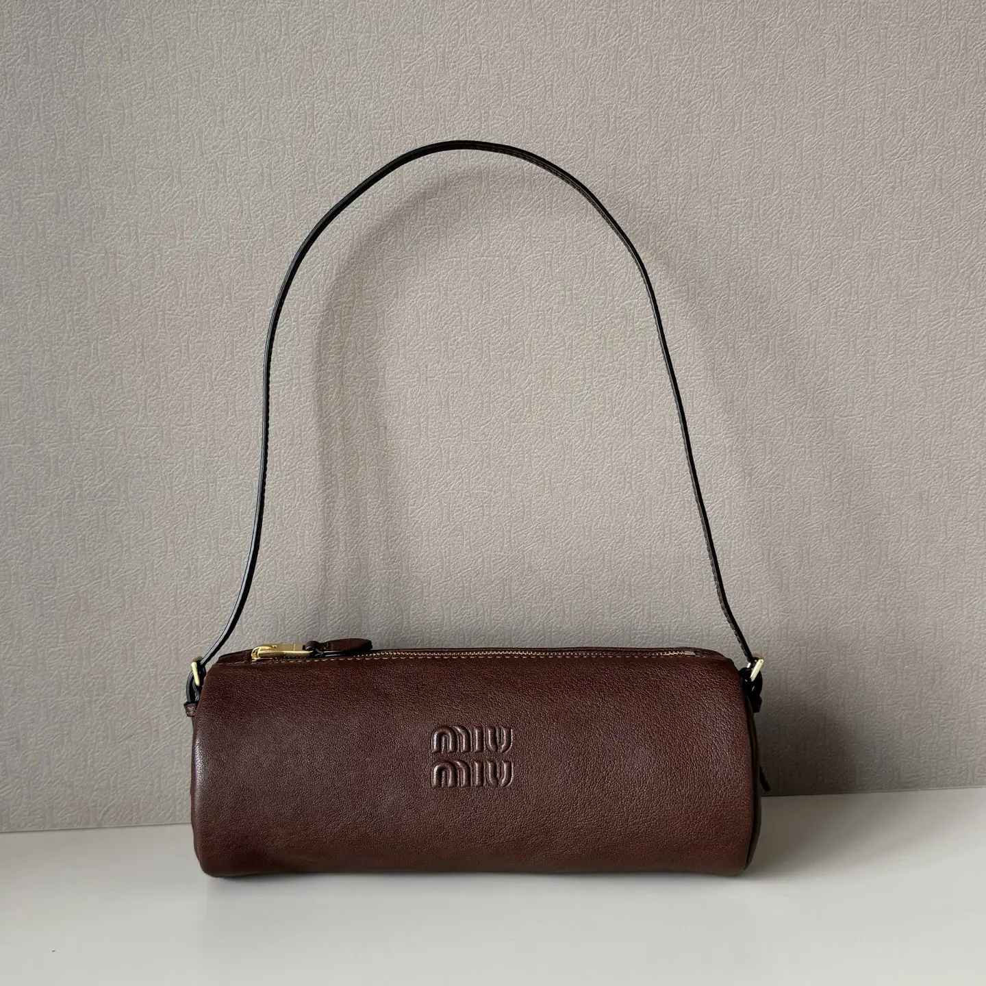 Miu Miu Cylindrical Leather Shoulder Bag image 1