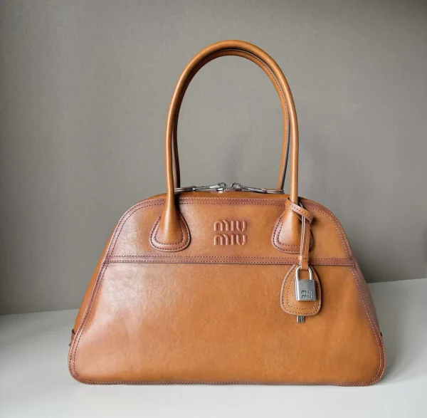 Miu Miu Vivant Leather Top Handle Bag image 1