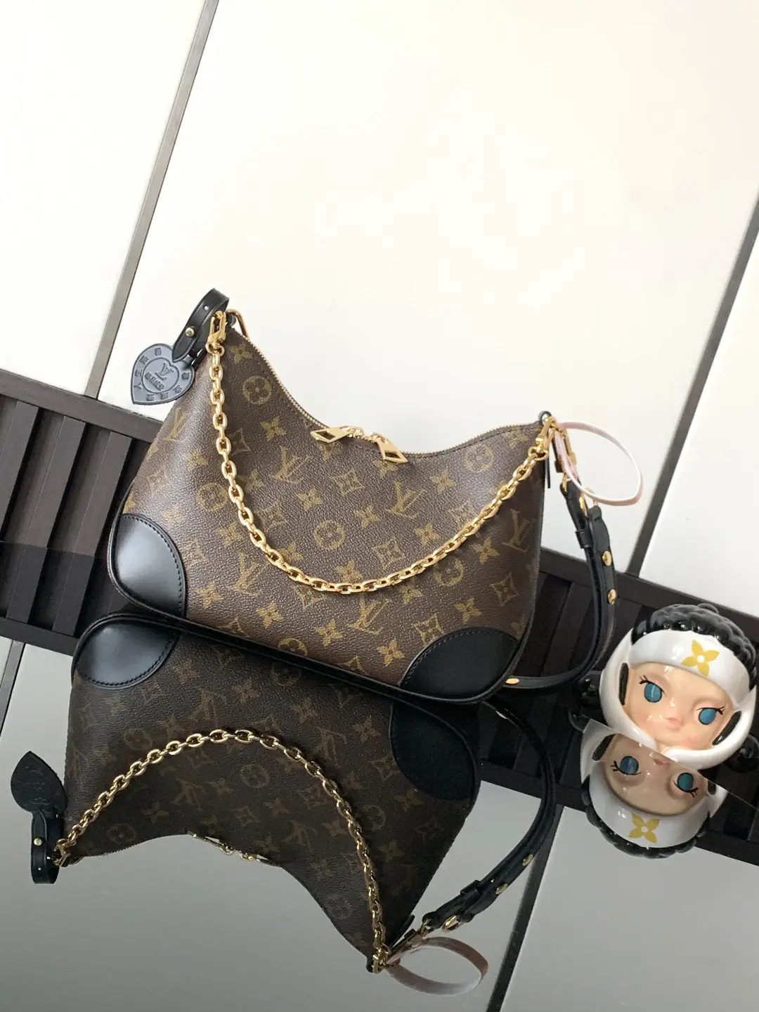 Louis Vuitton Boulogne Monogram Shoulder Bag image 1