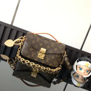 Louis Vuitton Monogram Pochette Metis East West Crossbody Bag image 1