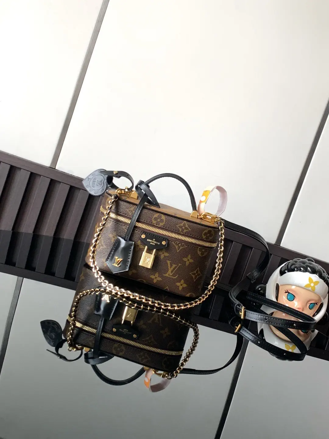 Louis Vuitton Monogram Vanity Chain Pouch Bag image 1