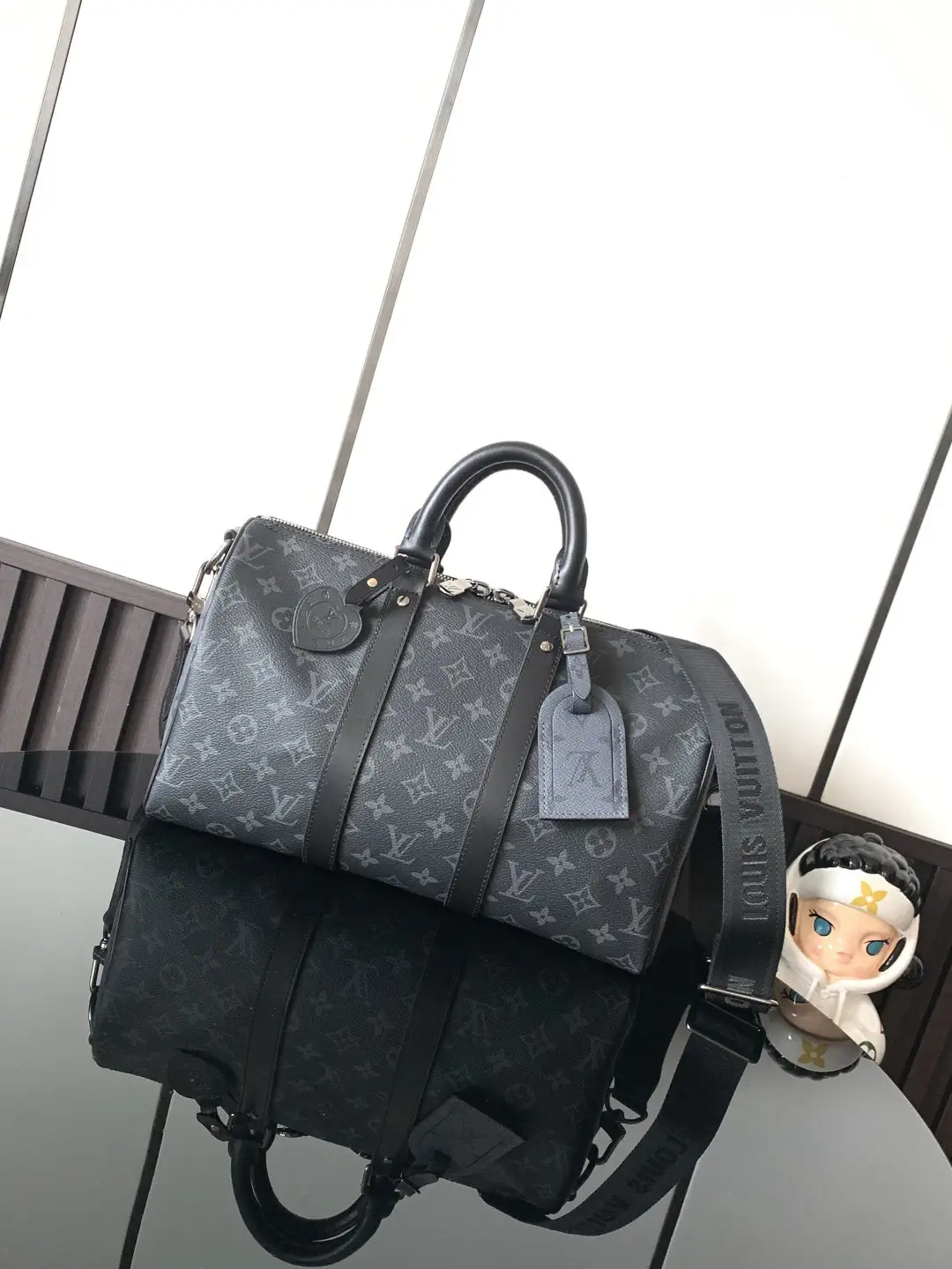 Louis Vuitton Keepall Bandouliere 35 Duffle Bag image 1
