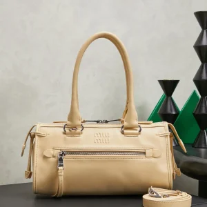 Miu Miu Beige Top Handle Bag image 1