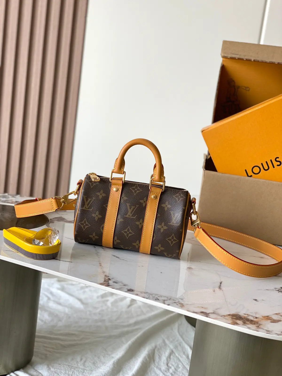 Louis Vuitton Nano Keepall Monogram Bag image 1