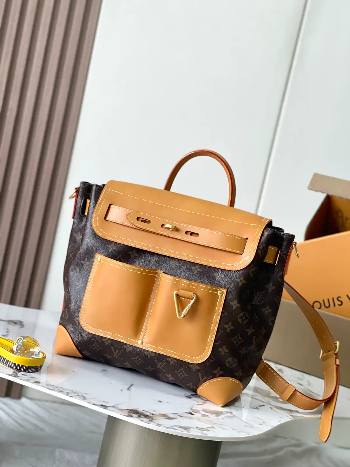 Louis Vuitton Monogram Steamer 30 Top Handle Bag image 1