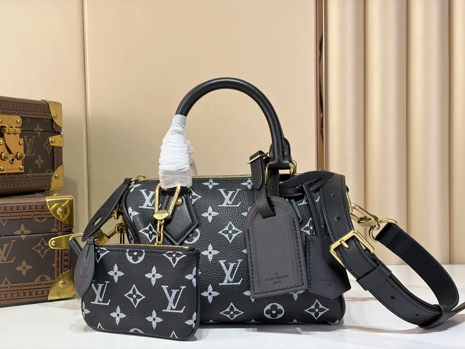 Louis Vuitton Speedy P9 Bandoulière 20 Monogram Top Handle Bag image 1