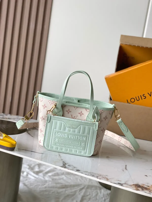 Louis Vuitton Neverfull Bandouliere Inside Out BB Tote Bag image 1
