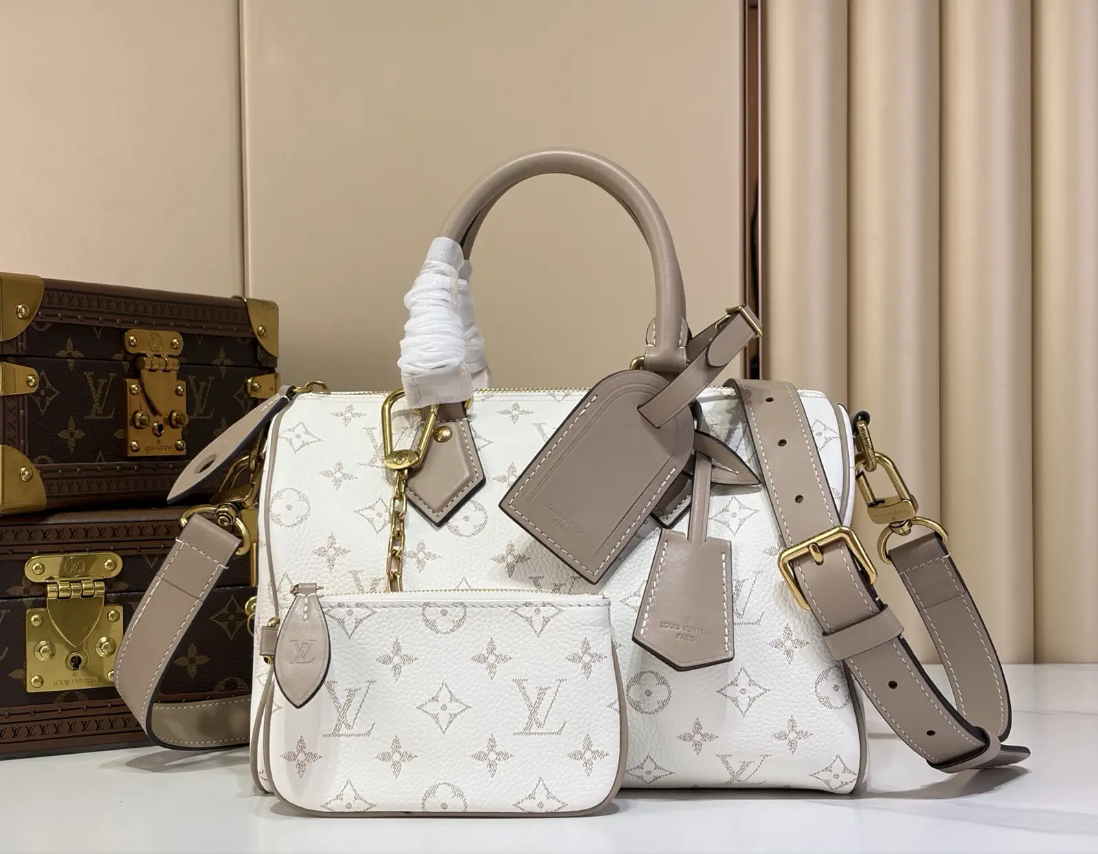 Louis Vuitton Speedy P9 Bandoulière 25 Monogram Top Handle Bag image 1